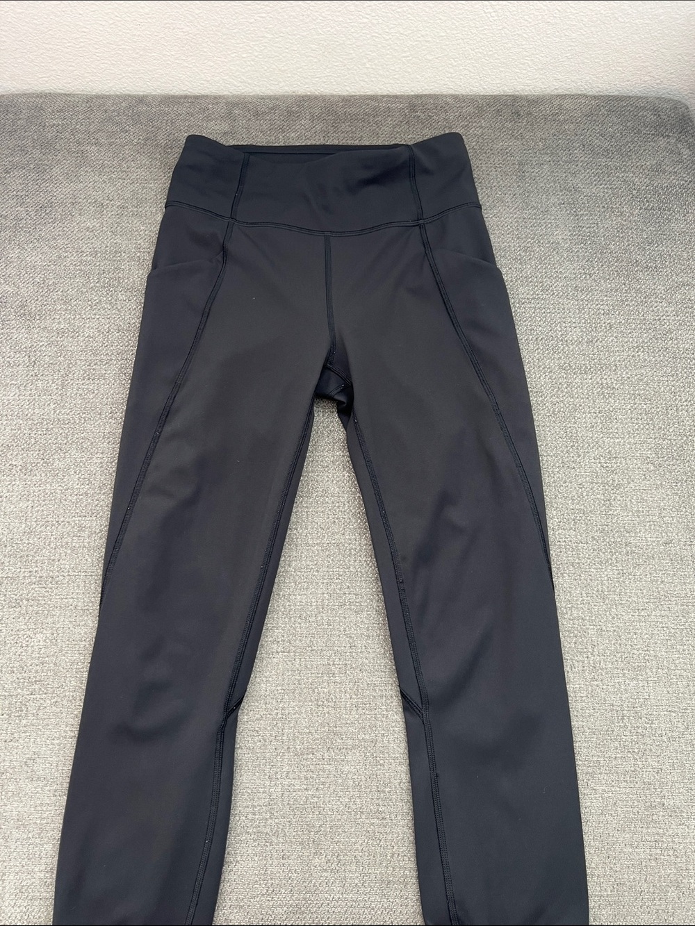 lululemon athletica Kids Black High-Rise Performance Leggings